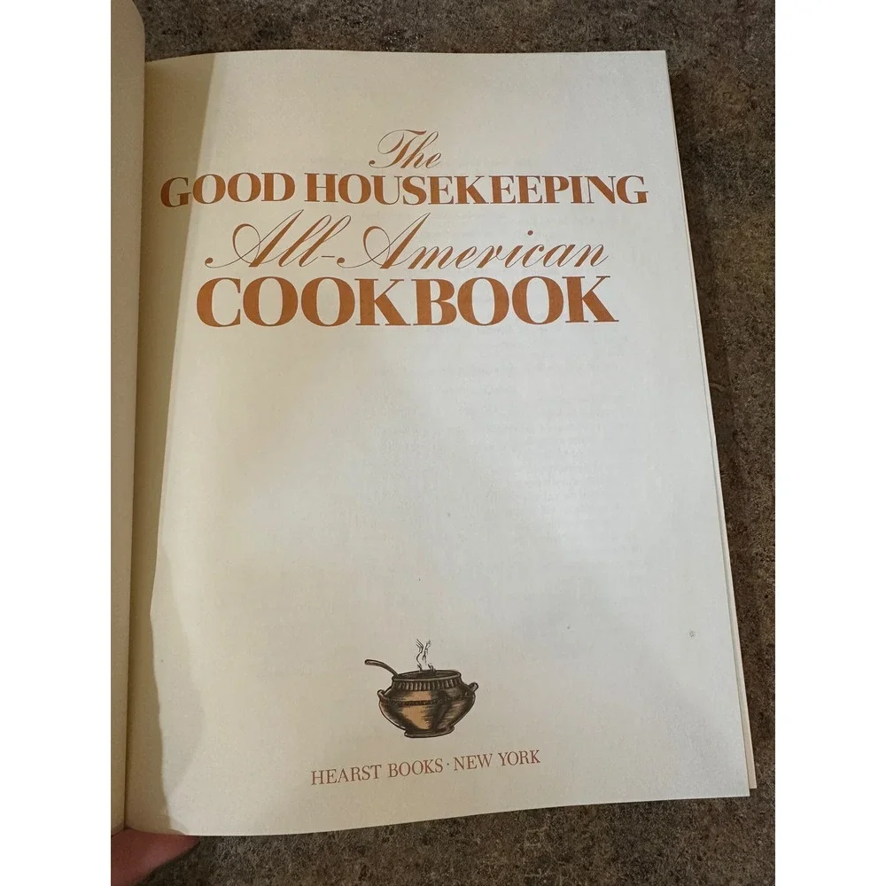 Good Housekeeping All-American Cookbook 1987 First Edition Hardcover Illustrated